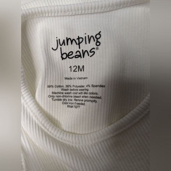 NWT Jumping Beans 3 Piece - 2 Tank Tops and 1 pair of Shorts - 12 Months - Picture 8 of 9
